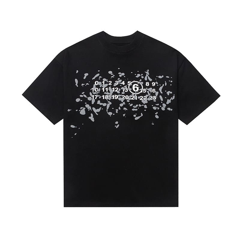 Maison Margiela MM6 Digital Pattern Short Sleeve T-Shirt Series A