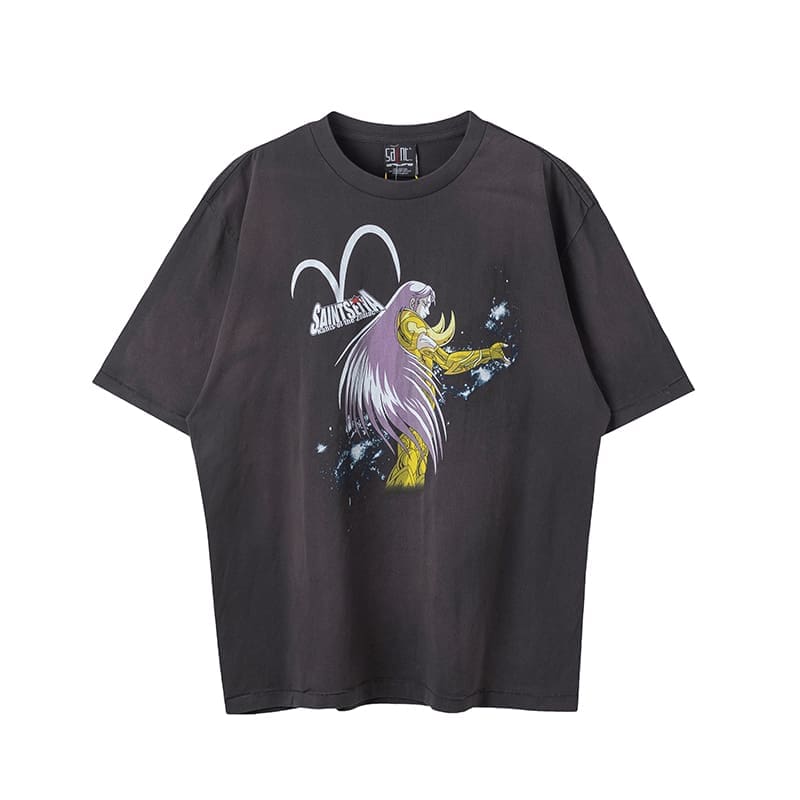 Saint Michael Vintage Washed VTG Short Sleeve T-Shirt for Men and Women