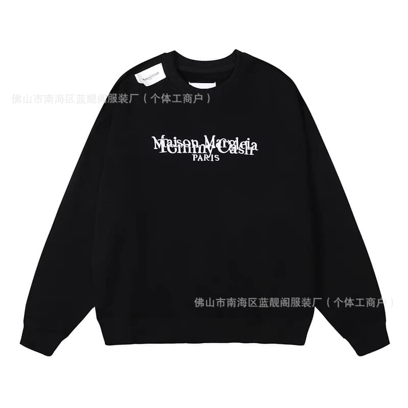 Maison Margiela MM6 Terry Round Neck Sweater for Men and Women