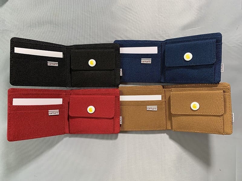 Carhartt Waterproof Wallet Coin Purse Durable Fabric