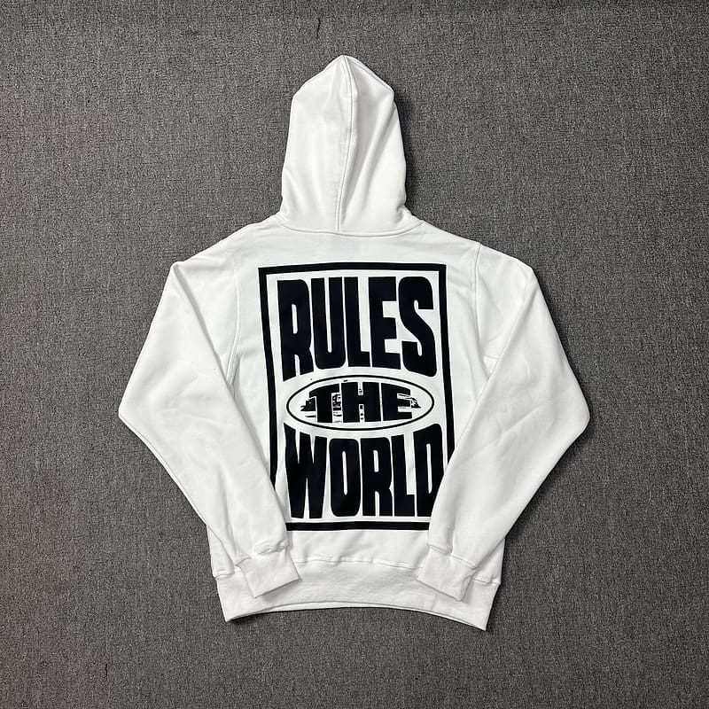 Corteiz Devil Island Terry Hoodie and Sweatpants Set for Men and Women