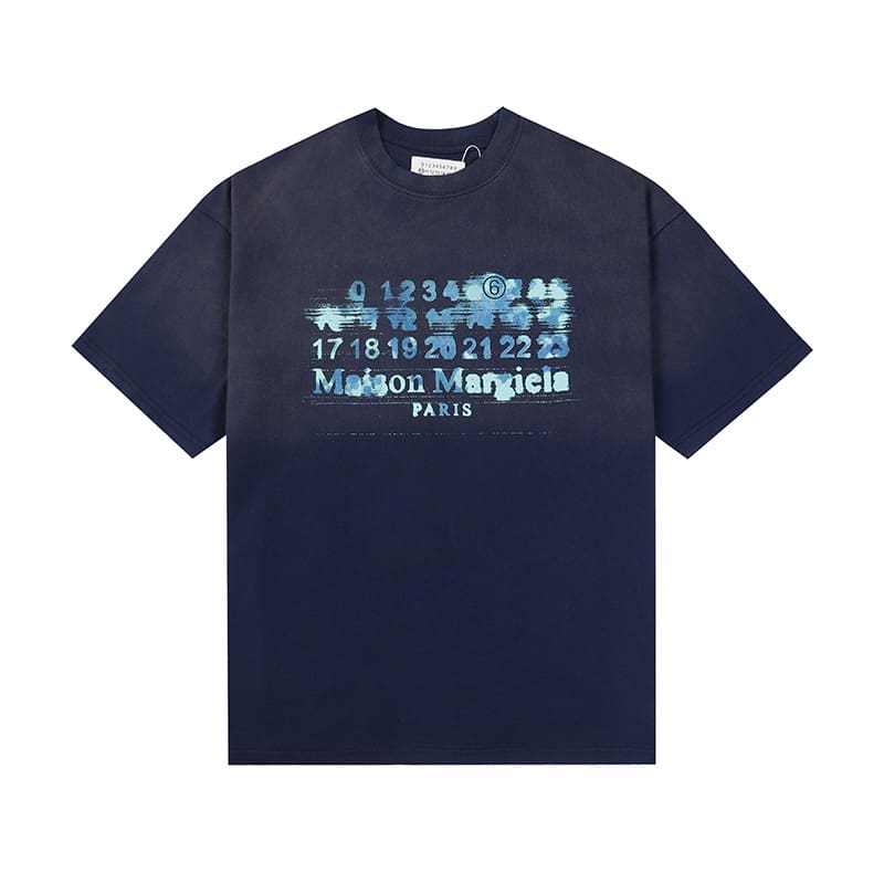 Maison Margiela MM6 Digital Pattern Short Sleeve T-Shirt Series A