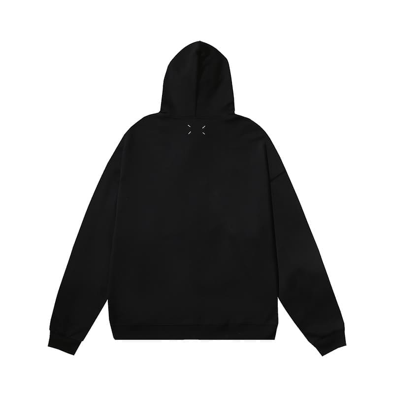 Maison Margiela MM6 Terry Cardigan Zipper Hoodie for Men and Women