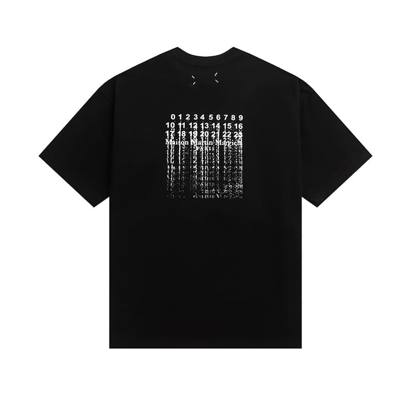 Maison Margiela MM6 Digital Pattern Short Sleeve T-Shirt Series A