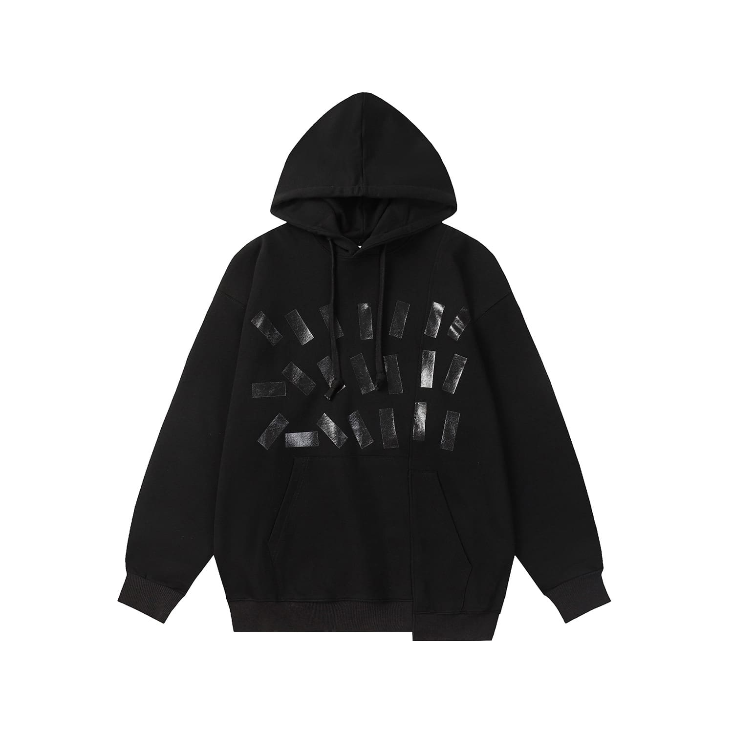 Maison Margiela MM6 Stitching Dislocation Loose Hoodie for Men and Women
