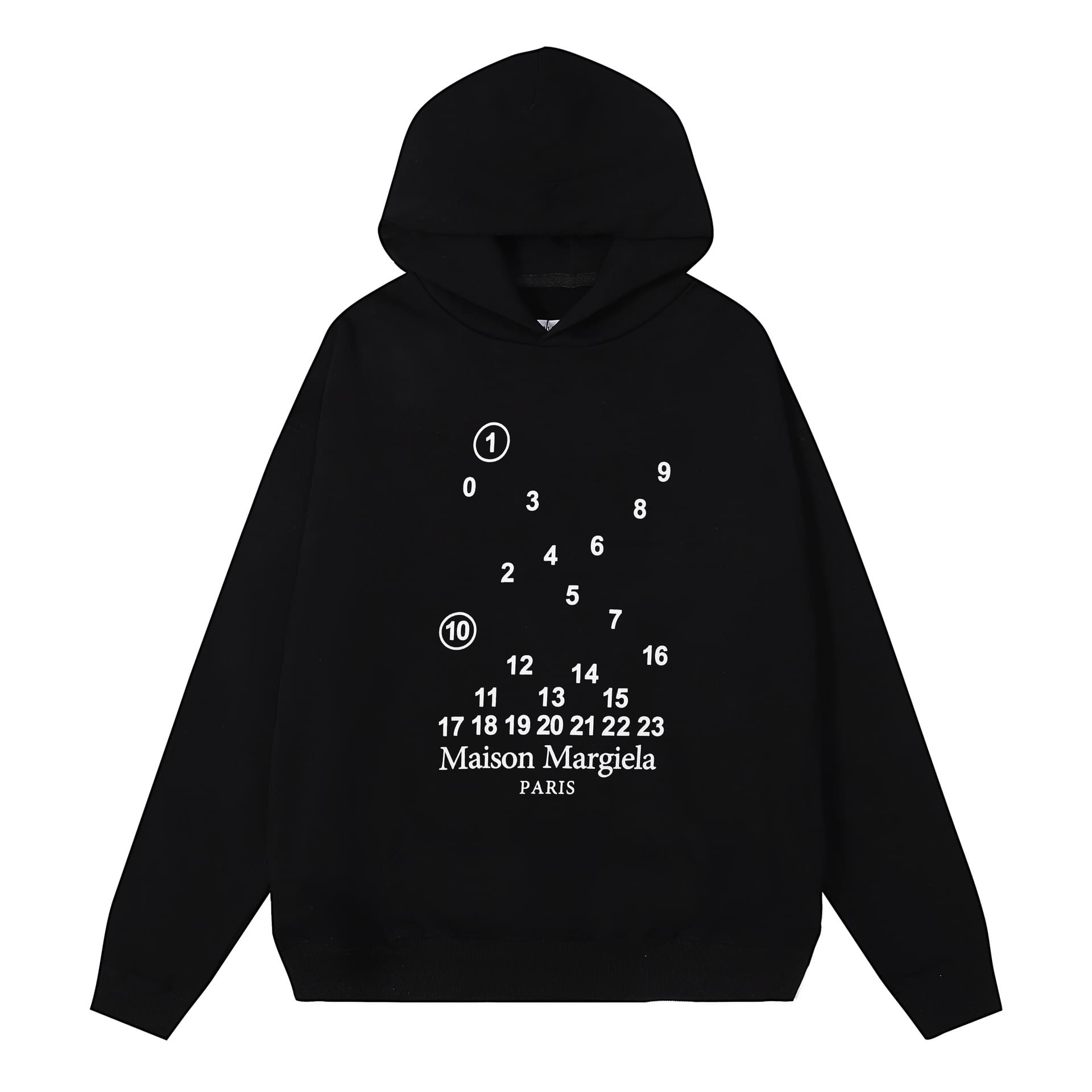 Maison Margiela MM6 Terry Hoodie Sweater for Men and Women A
