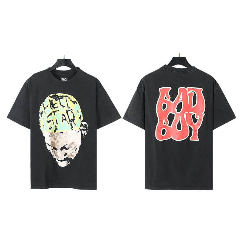 H*lst*r2024 summer new european and american fashion brand tshirt male and female large size loose pullover short sleeved t-shirt