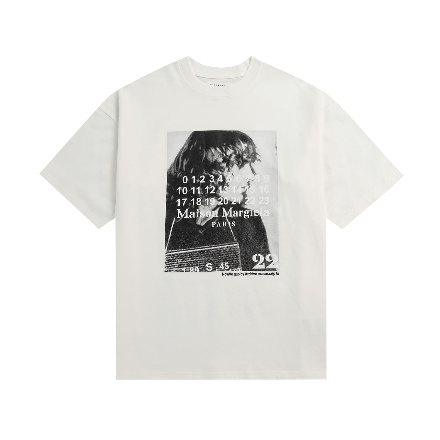 Maison Margiela MM6 Digital Pattern Short Sleeve T-Shirt Series A