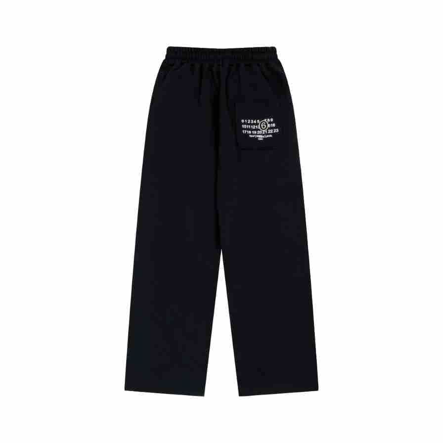 Maison Margiela MM6 Loose Digital Embroidery Sports Trousers