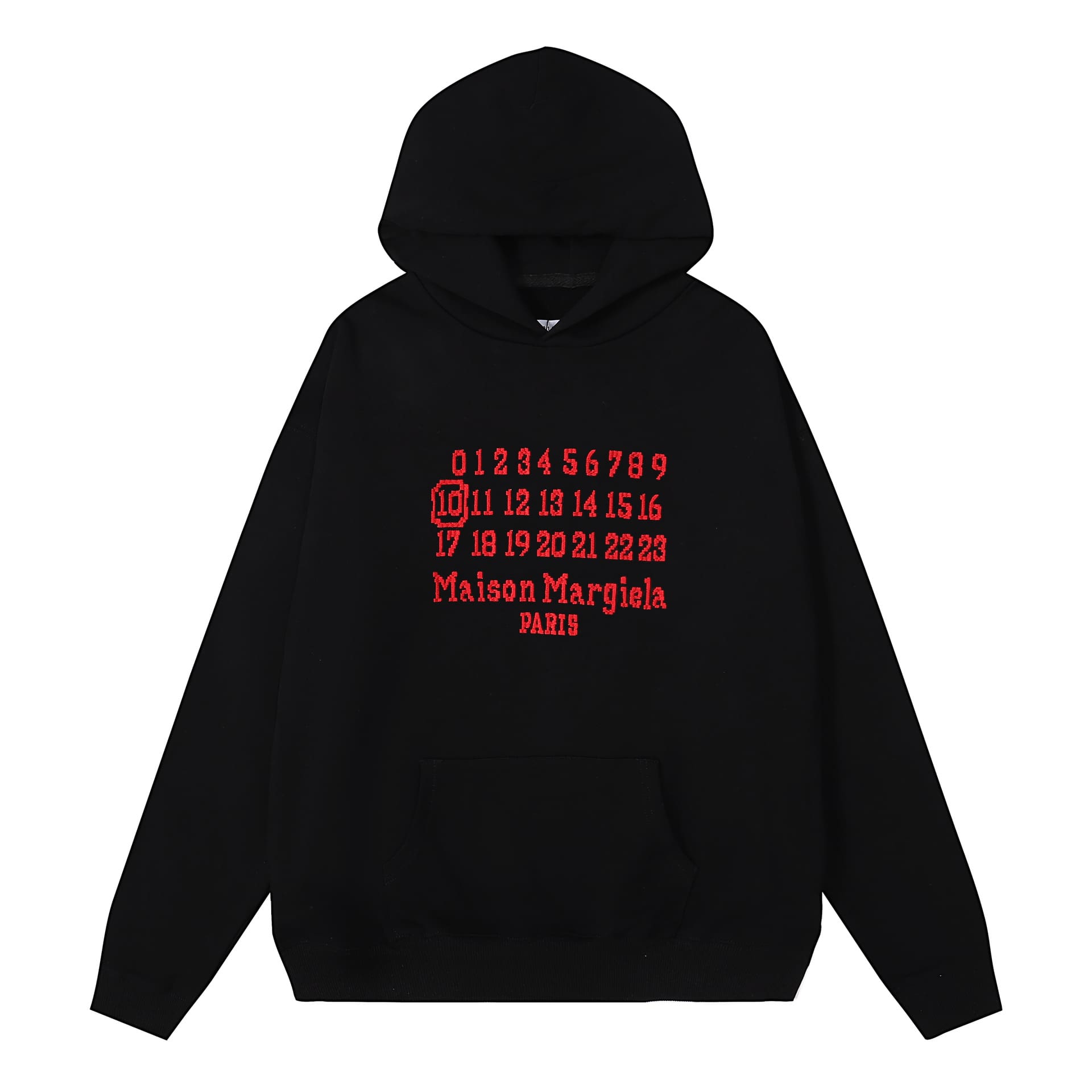 Maison Margiela MM6 Terry Hoodie Sweater for Men and Women A