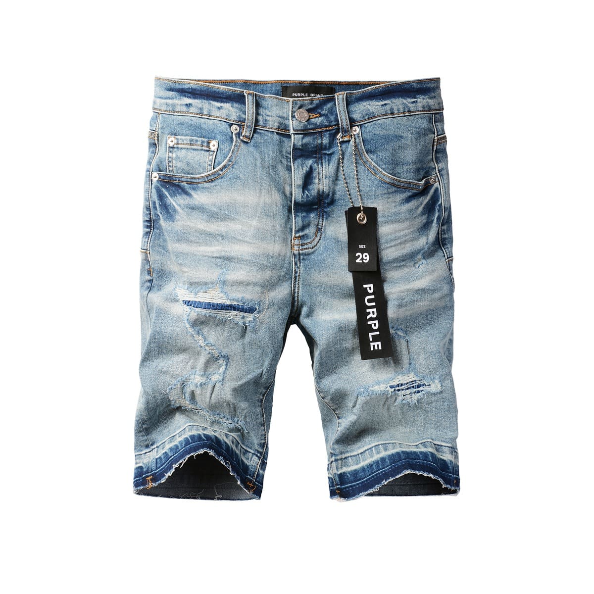 pu*re b*and denim shorts american high street factory direct blue 5013