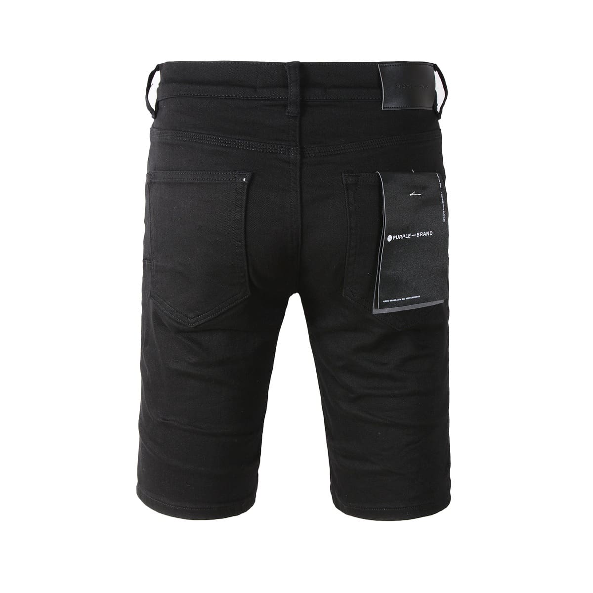 pu*re b*and black denim shorts cross-border factory direct sales 5023