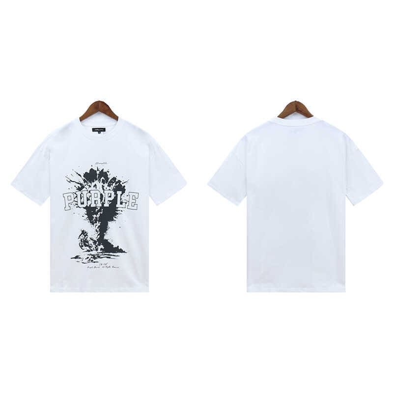 pu*re b*and washed dark short sleeve t-shirt high street loose fit
