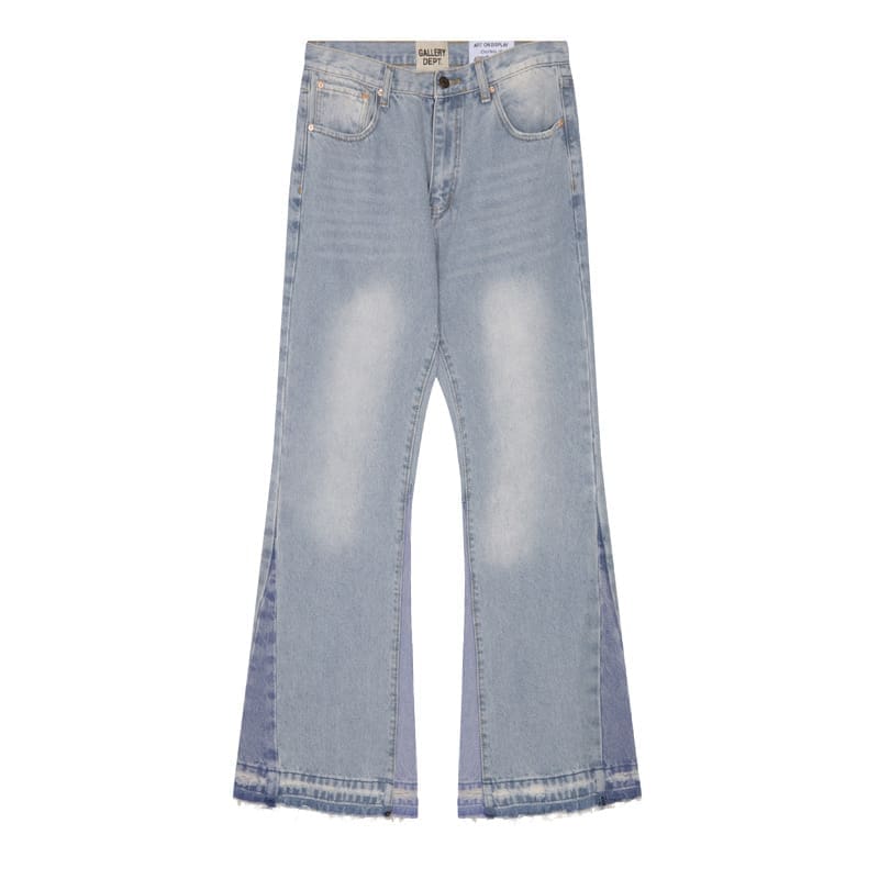 Gallery Dept Contrast Patchwork Denim Trousers
