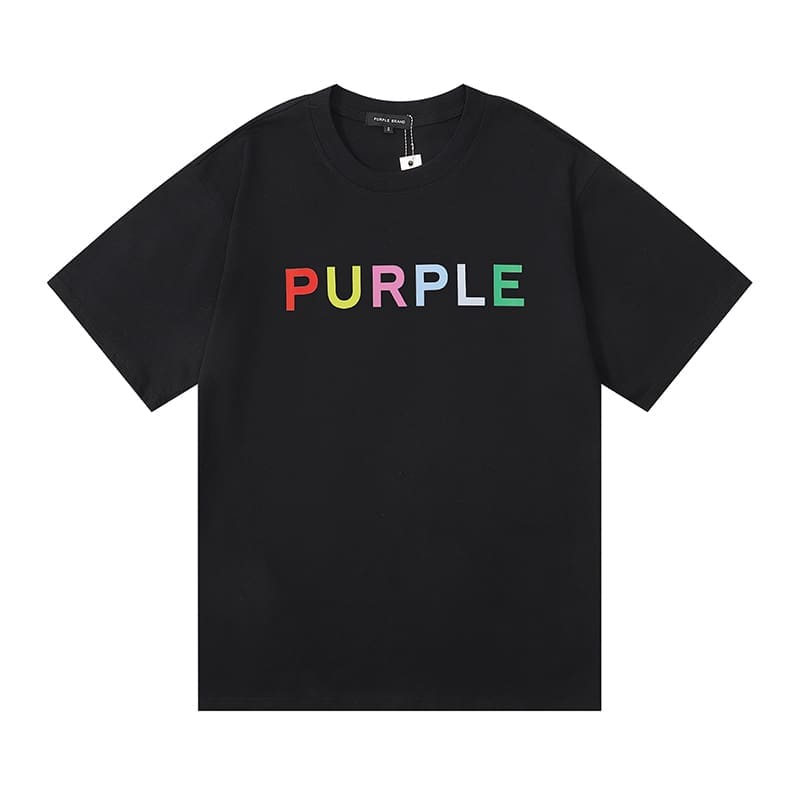 vlone fog pu*re b*and oil painting print t-shirt for men