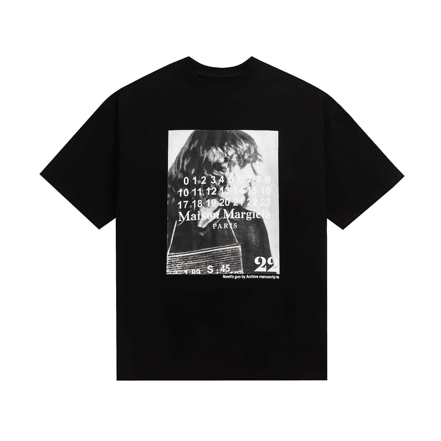 Maison Margiela MM6 Digital Pattern Short Sleeve T-Shirt Series A