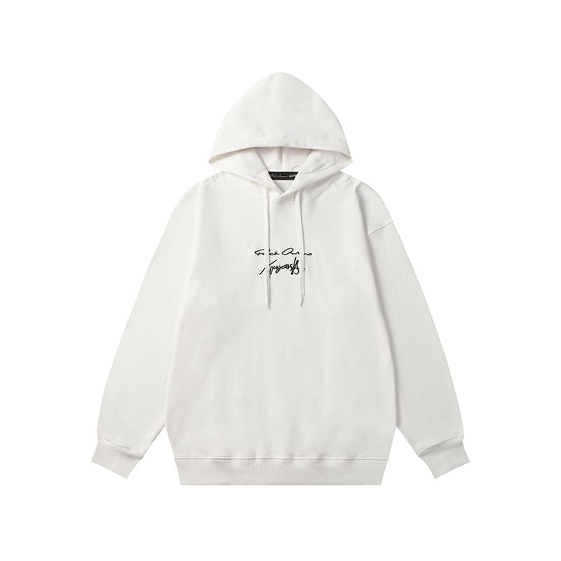 Maison Margiela MM6 Letter Embroidery Hoodie Casual Sweater