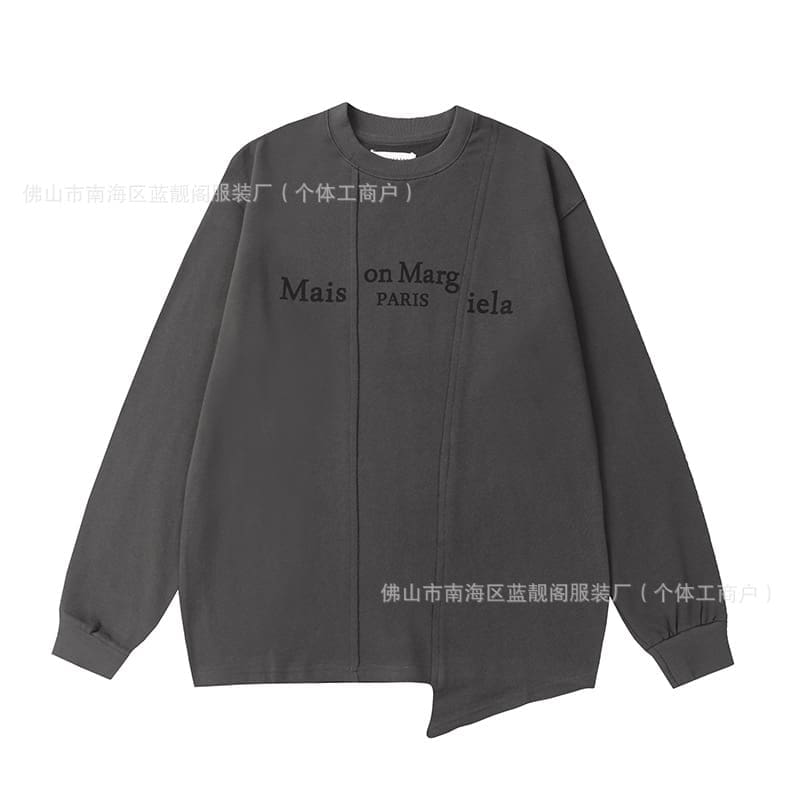 Maison Margiela MM6 Terry Round Neck Sweater for Men and Women