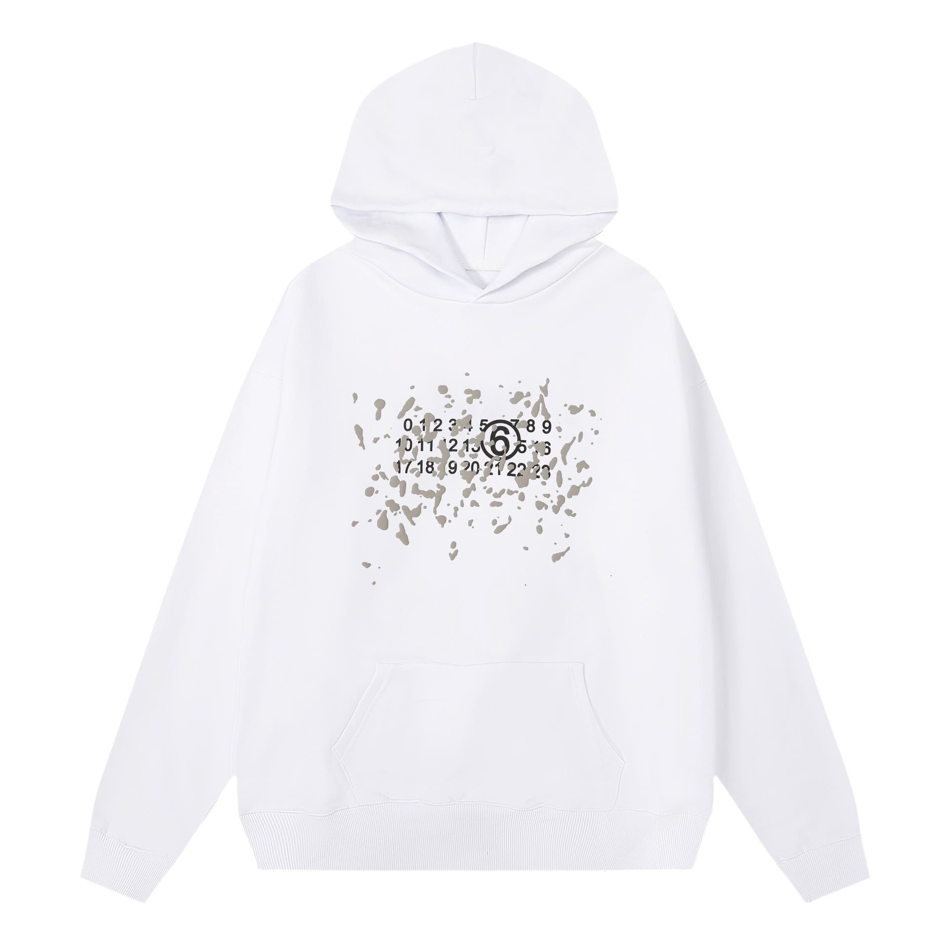 Maison Margiela MM6 Terry Hoodie Sweater for Men and Women A