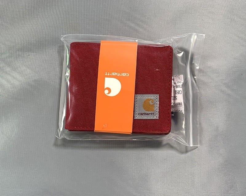 Carhartt Waterproof Wallet Coin Purse Durable Fabric