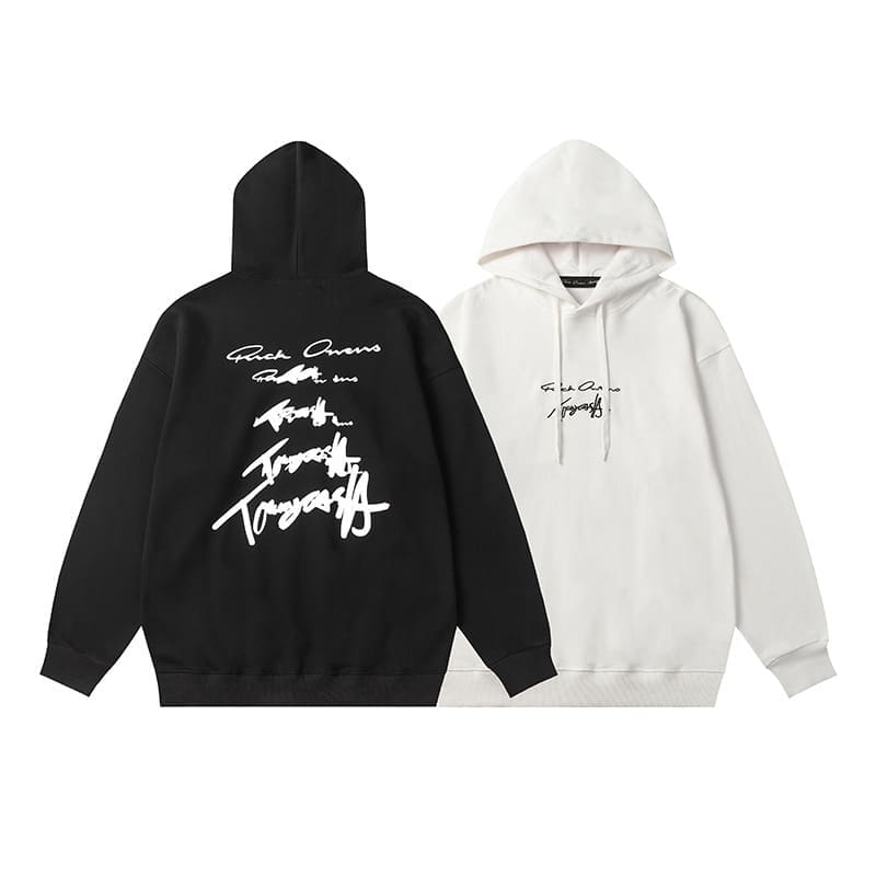 Maison Margiela MM6 Letter Embroidery Hoodie Casual Sweater
