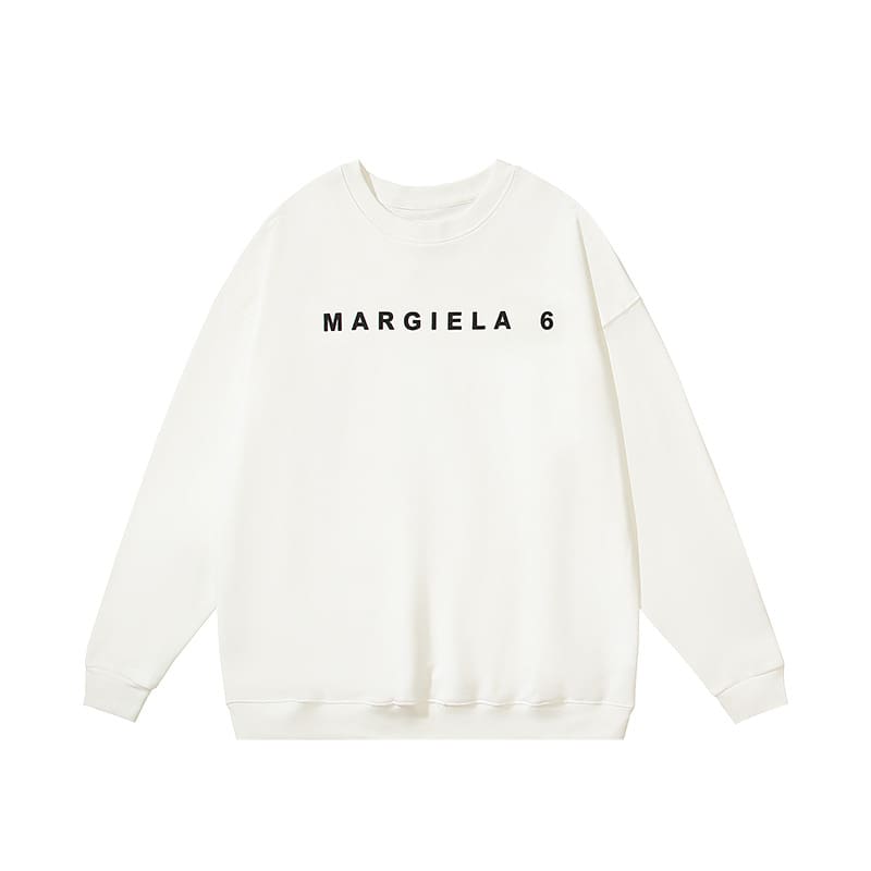 Maison Margiela MM6 Terry Round Neck Sweater for Men and Women