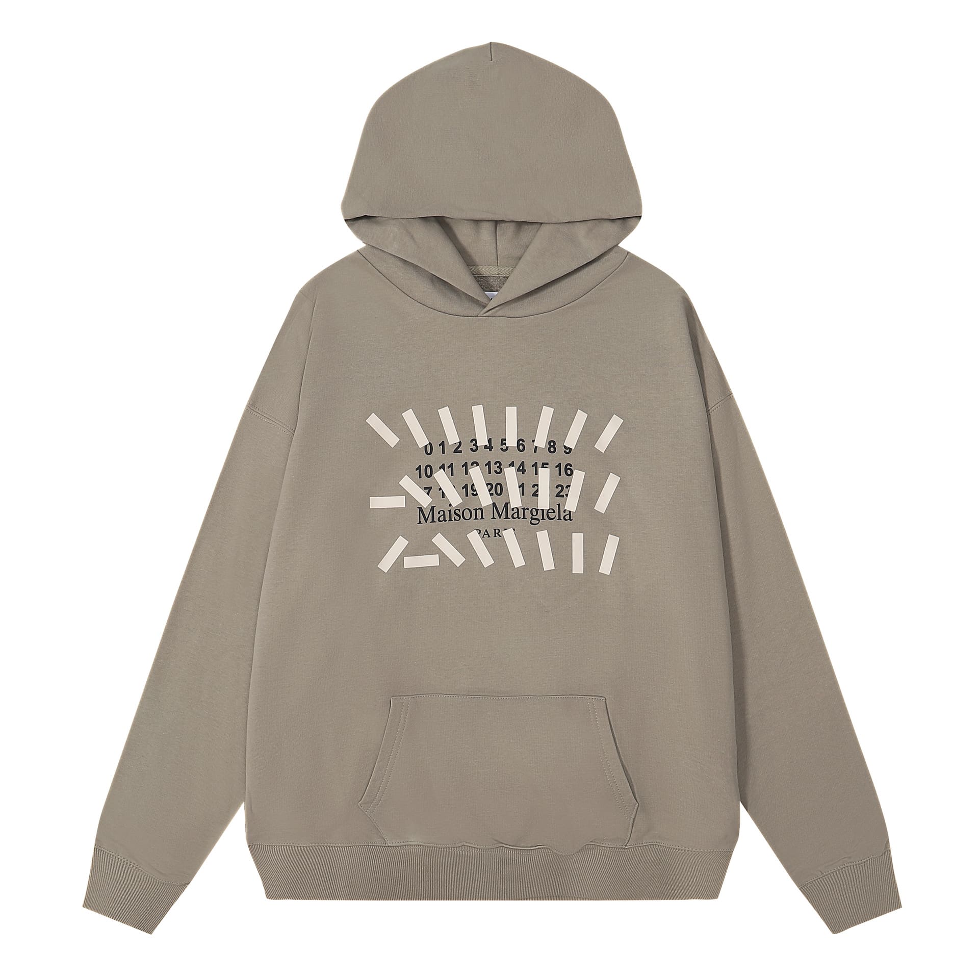 Maison Margiela MM6 Terry Hoodie Sweater for Men and Women A