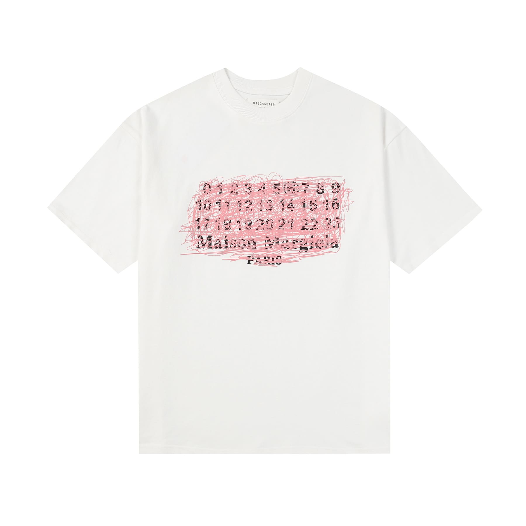 Maison Margiela MM6 Digital Pattern Short Sleeve T-Shirt Series A
