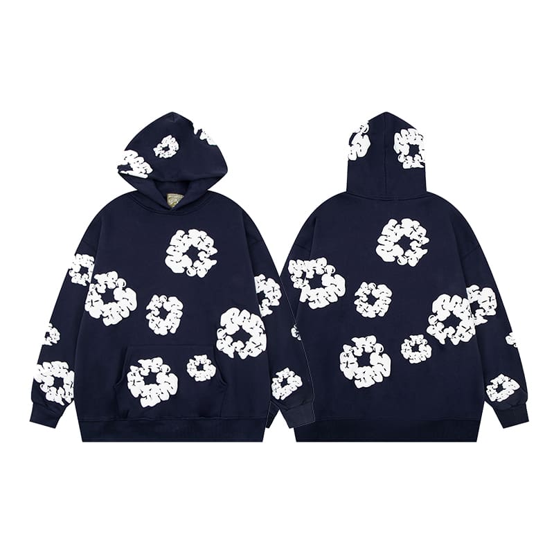 Denim Tears Puff Print Sweatshirt and Sweatpants Suit Autumn Winter