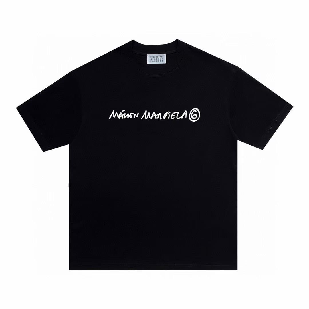 Maison Margiela MM6 Cotton Short Sleeve T-Shirt for Men and Women