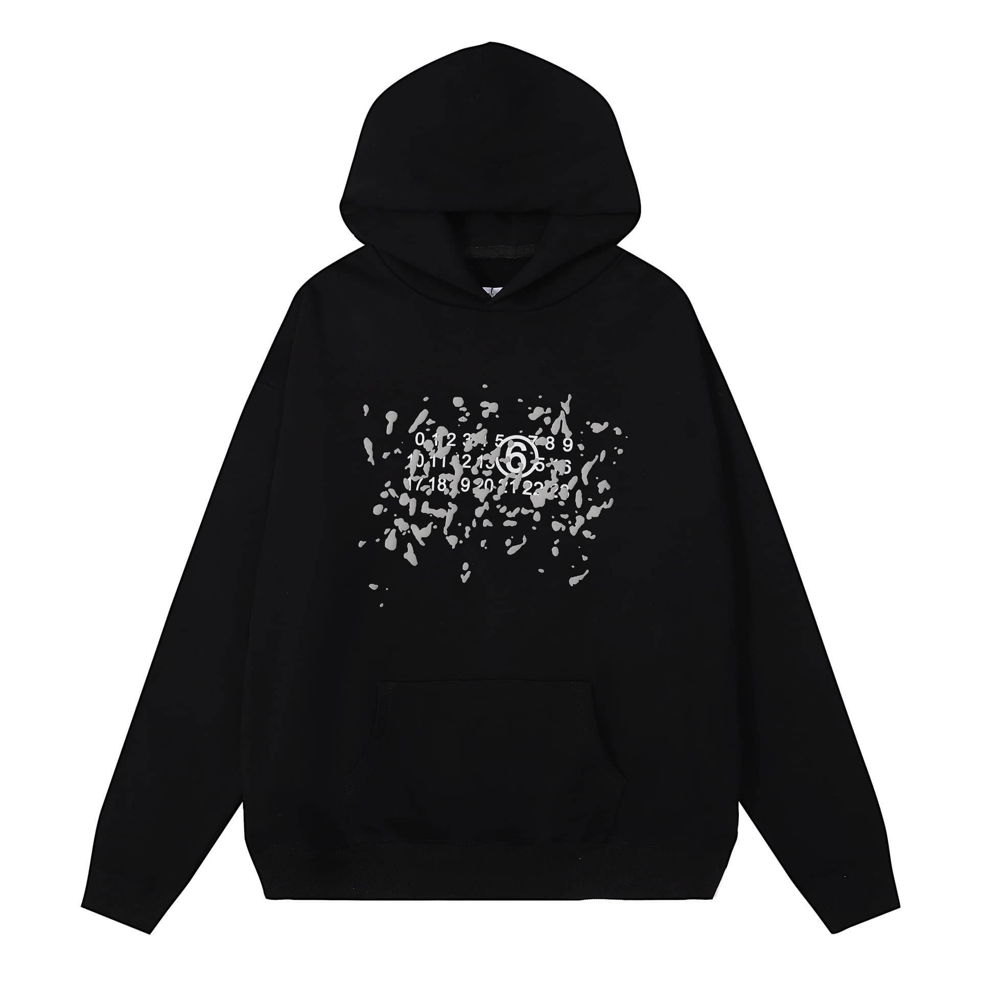 Maison Margiela MM6 Terry Hoodie Sweater for Men and Women A
