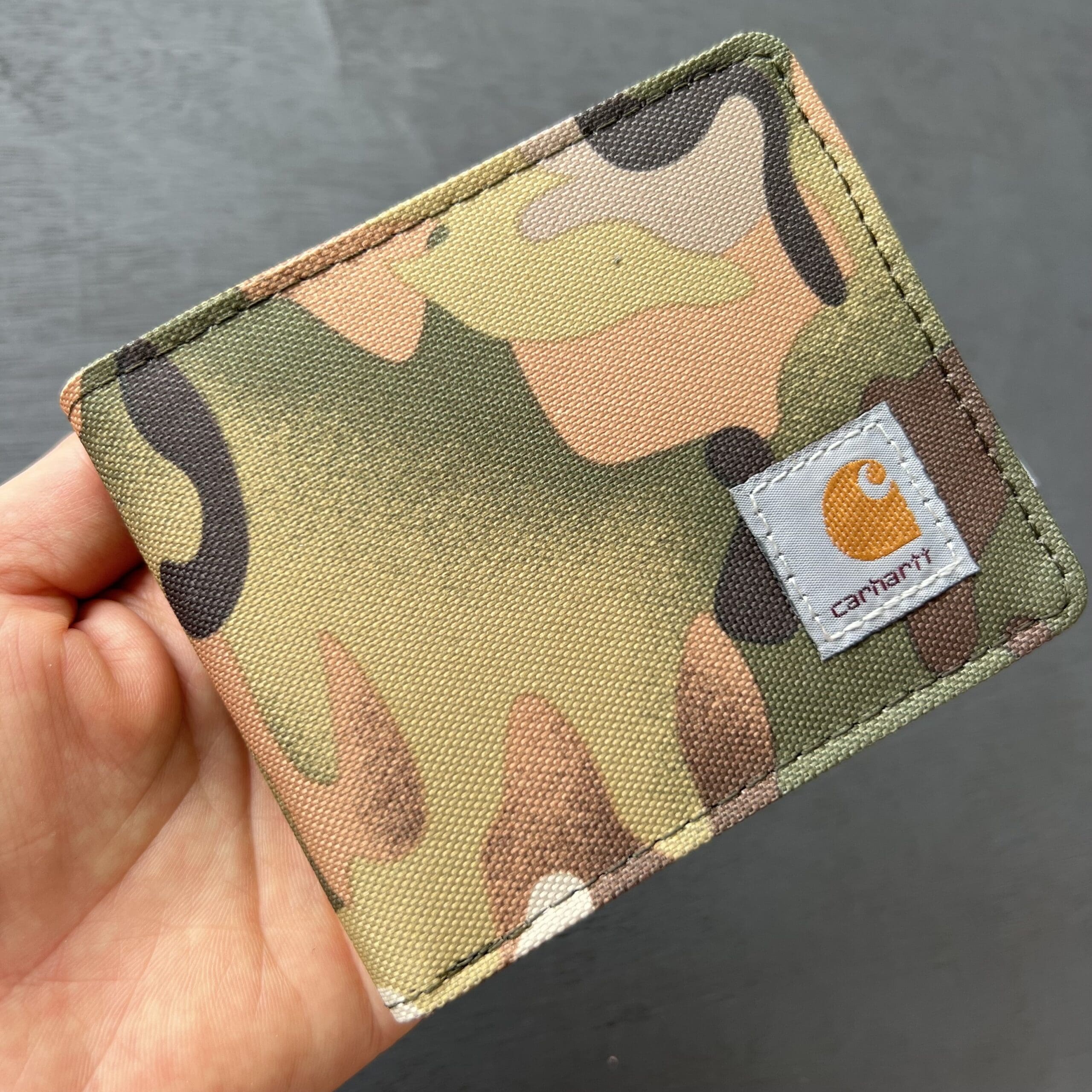 Carhartt Waterproof Wallet Coin Purse Durable Fabric