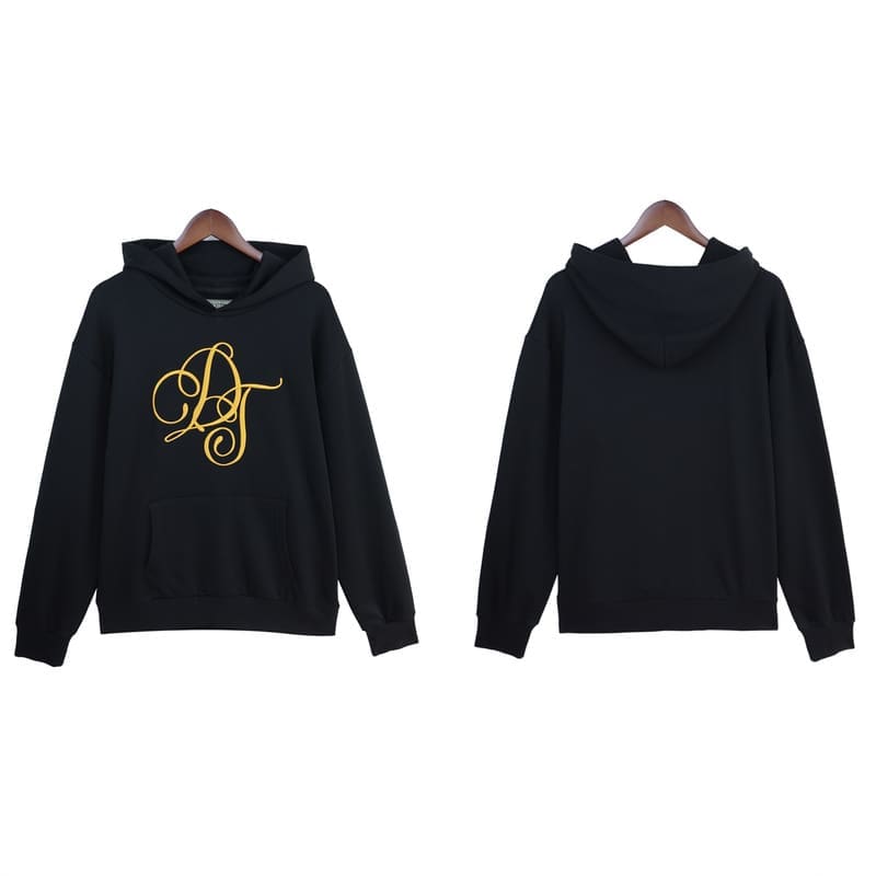 Denim Tears Kapok Letter Logo Embroidered Cotton Sweater Suit