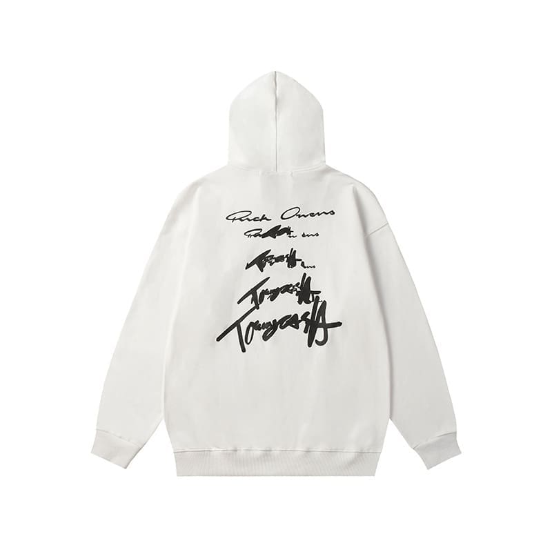Maison Margiela MM6 Letter Embroidery Hoodie Casual Sweater
