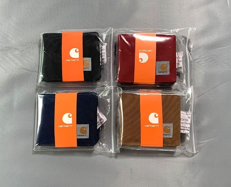 Carhartt Waterproof Wallet Coin Purse Durable Fabric