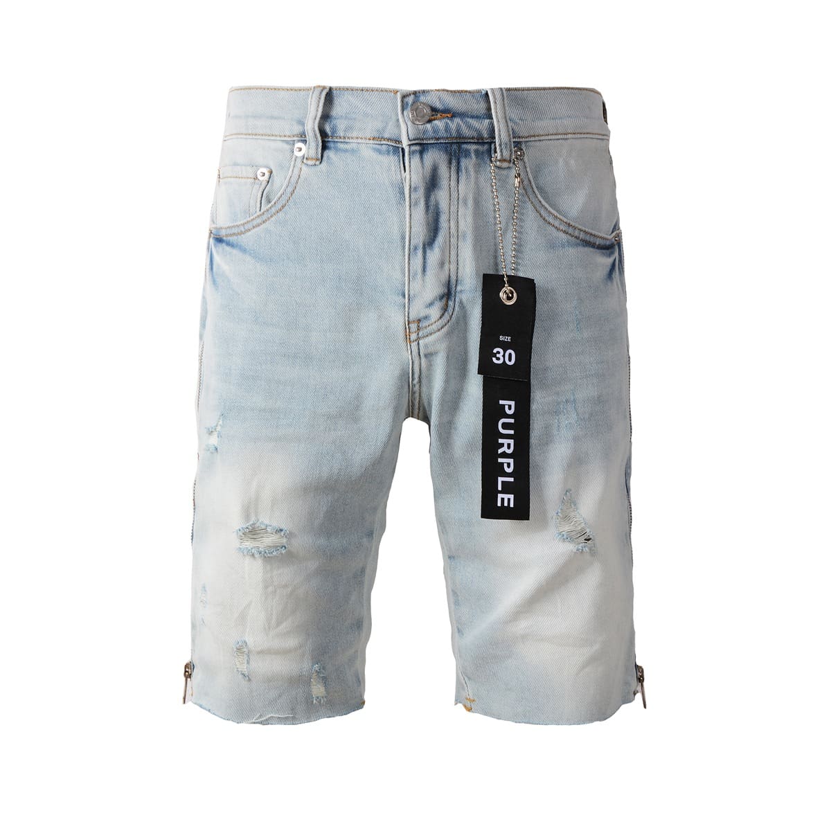 pu*re b*and denim shorts american high street factory direct blue 5086