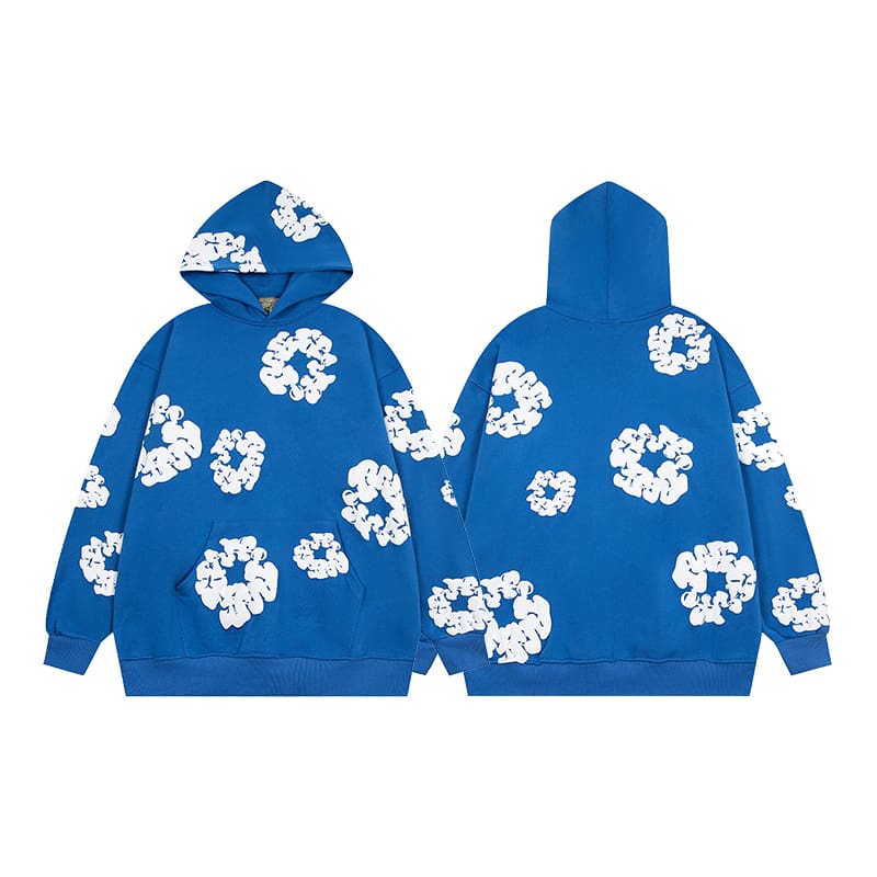 Denim Tears Embroidered Puff Print Sweatshirt and Sweatpants Set