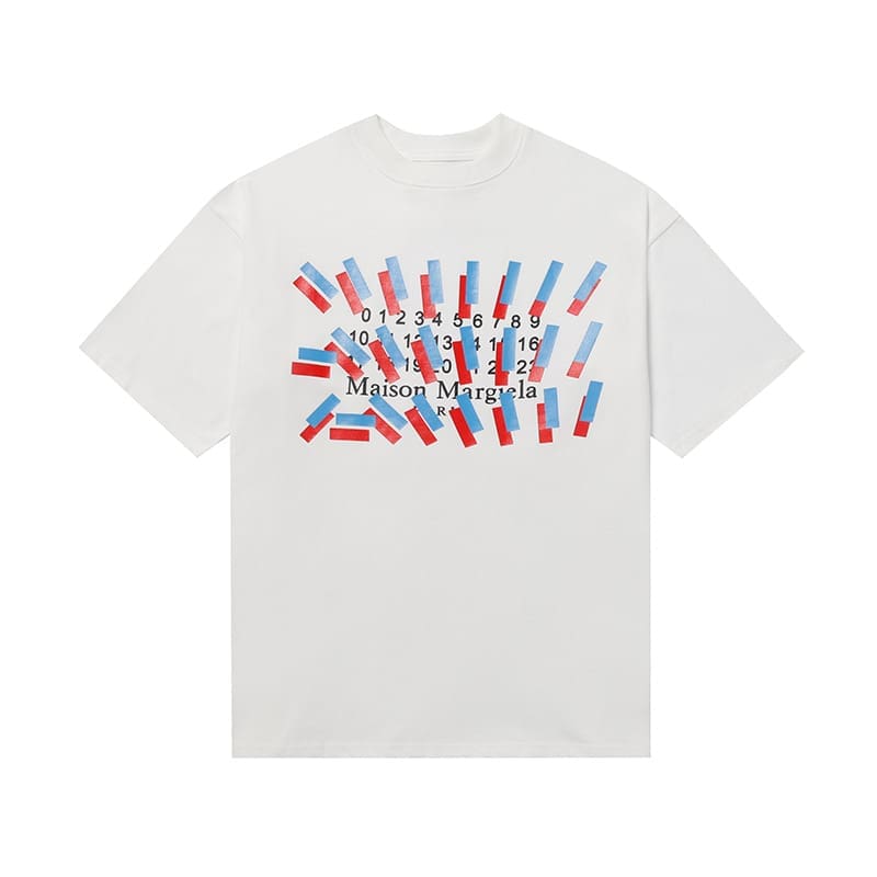 Maison Margiela MM6 Digital Pattern Short Sleeve T-Shirt Series A
