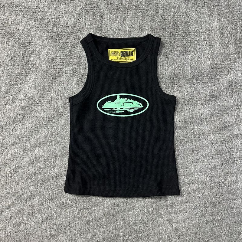 Corteiz Sexy Sleeveless Crop Top for Women