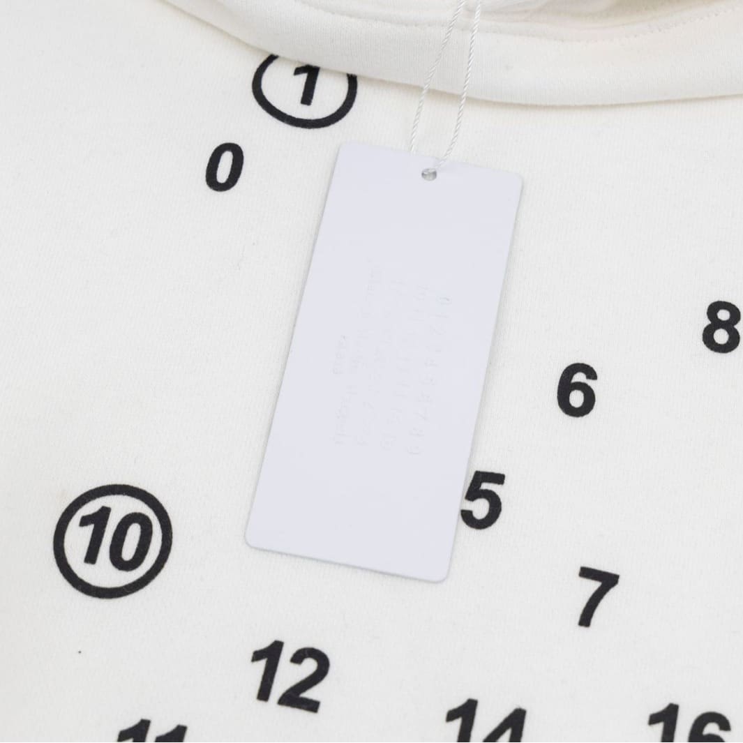 Maison Margiela MM6 Terry Hoodie Sweater for Men and Women B