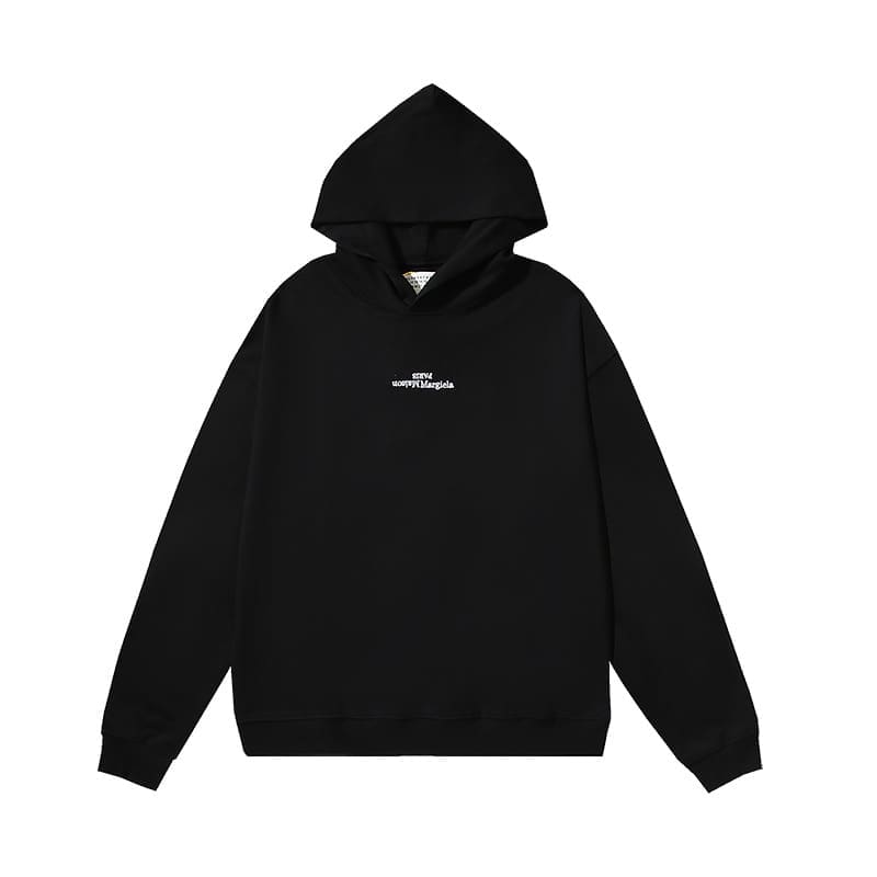 Maison Margiela MM6 Embroidered Logo Oversize Hoodie for Men and Women