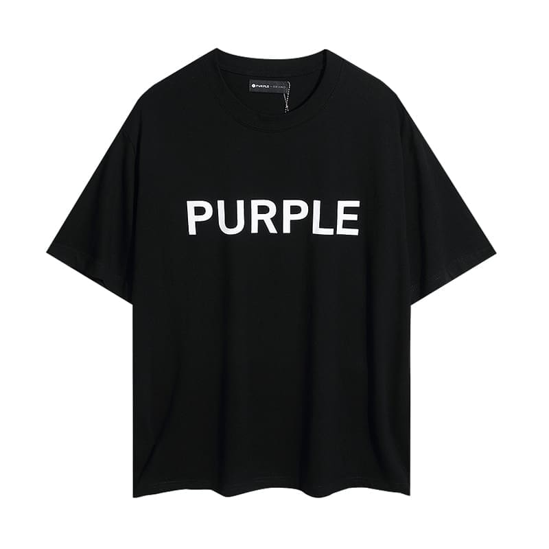 pu*re b*and letter print t-shirt high street cotton casual round neck