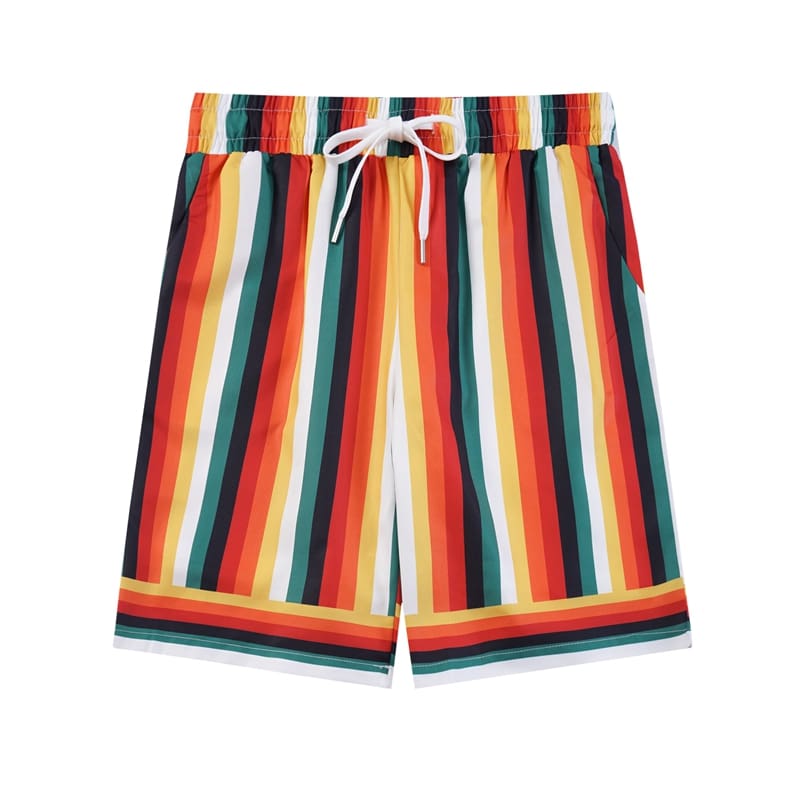 Casablanca Vacation Printed Shirt and Quick-Drying Shorts for Summer