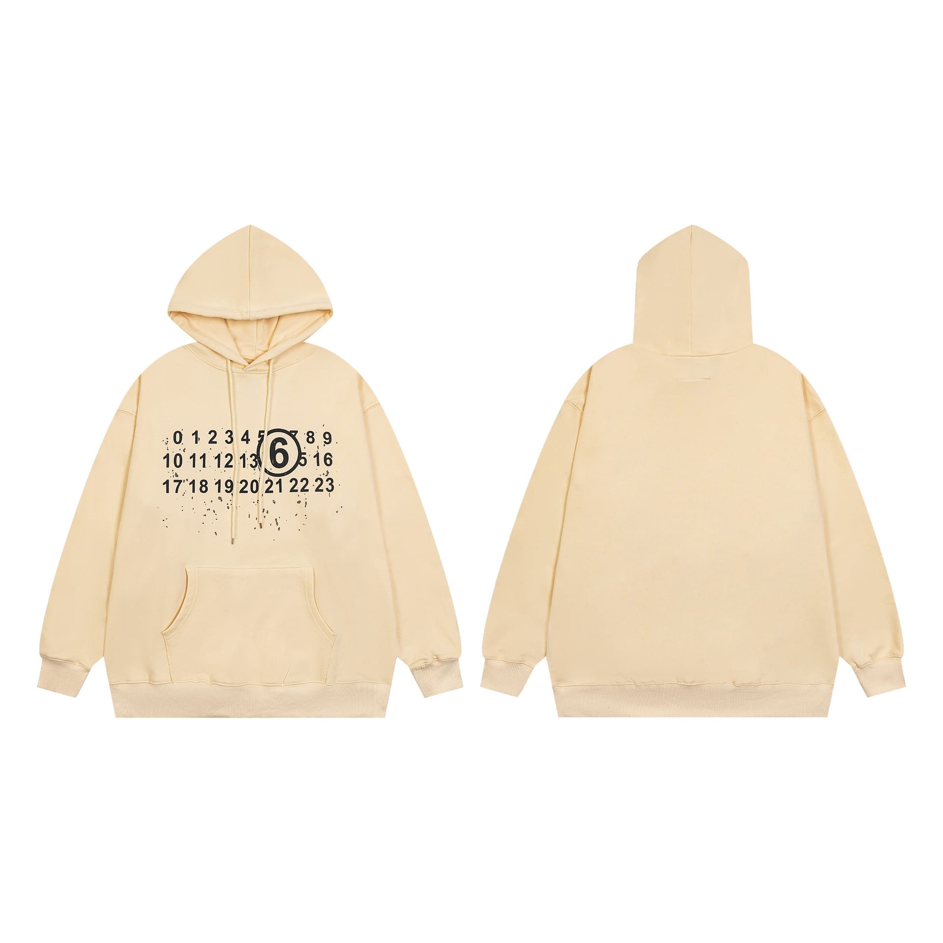 Maison Margiela MM6 Terry Hoodie Sweater for Men and Women
