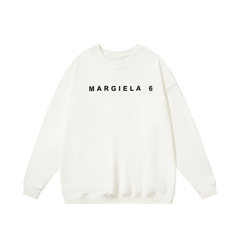 Maison Margiela MM6 Terry Round Neck Sweater for Men and Women