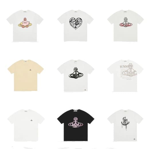 Vivienne Westwood Cotton Short Sleeve T-Shirt for Men and Women