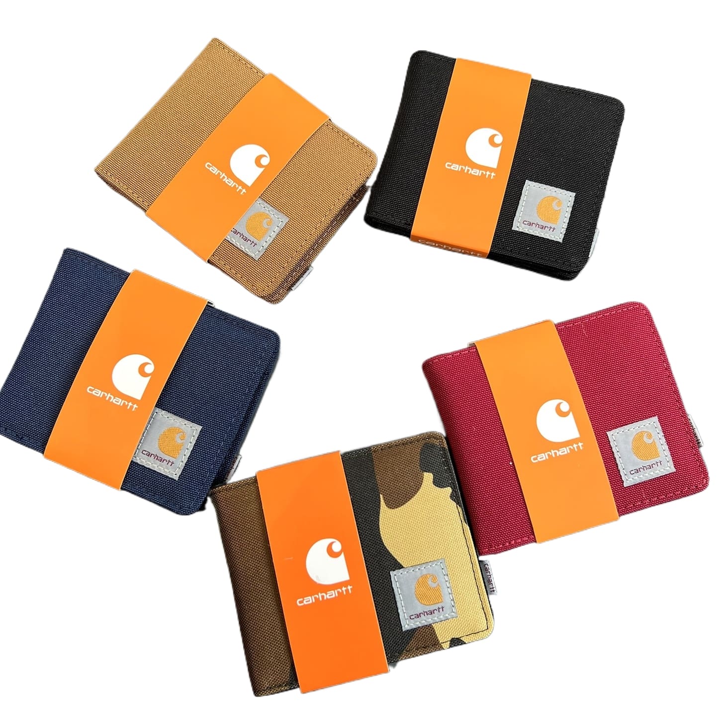 Carhartt Waterproof Wallet Coin Purse Durable Fabric