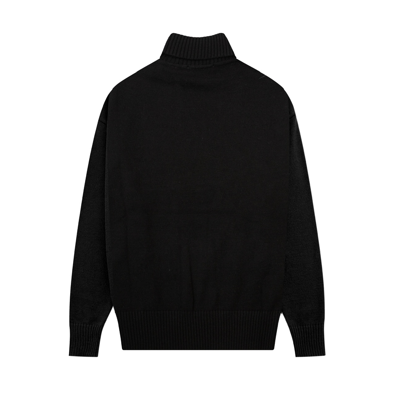 Ami Paris small love embroidered wool sweater couple’s same style turtleneck sweater loose plus size top