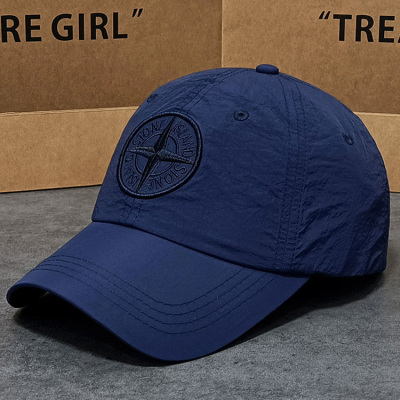 Stone Island Stone Island hat ultra-thin metal nylon peaked cap golf baseball cap sun hat